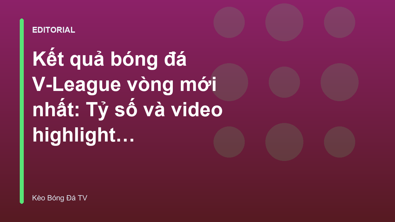 Cầu thủ thi đấu trên sân cỏ V-League